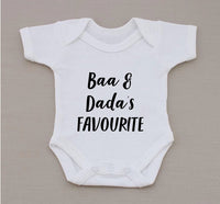 Dada and Dadi's/Baa's Favourite Babygrow