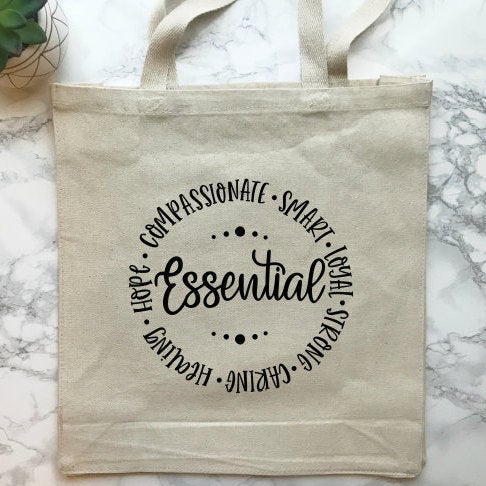 Lockdown 2020 Slogan Tote