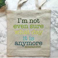 Lockdown 2021 Slogan Tote