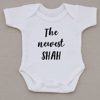 Personalised The Newest... Babygrow