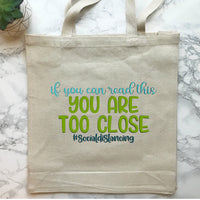 Lockdown 2021 Slogan Tote