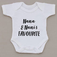 Nana and Nani's Favourite Babygrow