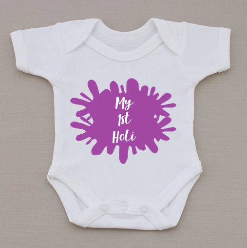 My 1st Holi Babygrow