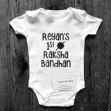 Personalised 1st Raksha Bandhan Babygrow