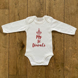 Personalised 1st Diwali Babygrow